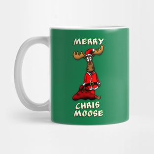 Merry Chris Moose Mug